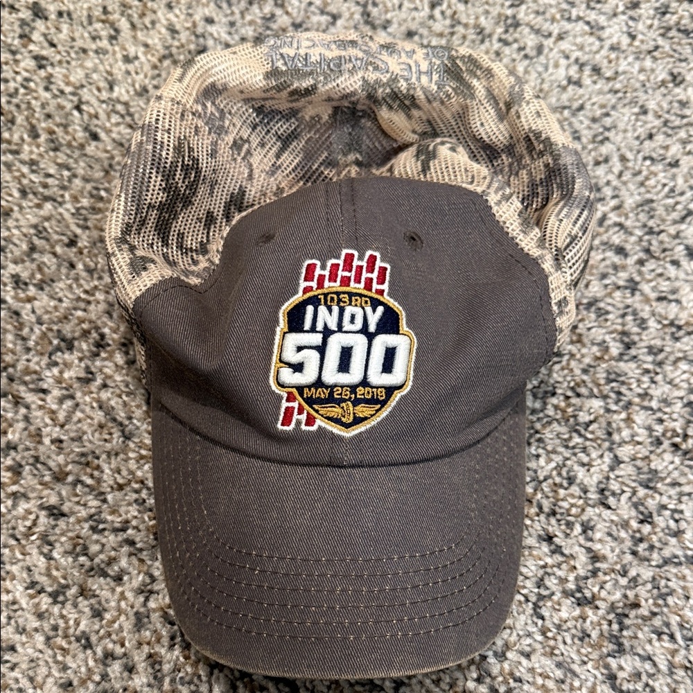 2019 Indianapolis 500 103rd Running Event Collector Hat Snapback Camouflage Cap